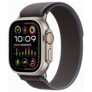 Apple Watch Ultra 2 GPS + Cellular 49mm Titanium Case with Blue Black Loop S/M EU MRF53