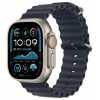 Apple Watch Ultra 2 GPS + Cellular 49mm Titanium Case with Navy Ocean Band EU MX4D3