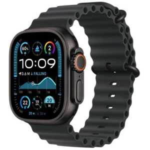 Apple Watch Ultra 2 GPS + Cellular 49mm Titanium case with Ocean Band Black EU MX4P3