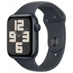 Apple Watch SE (2024) GPS 40mm Midnight Alu Case, Midnight Sport Strap S/M EU MXE73