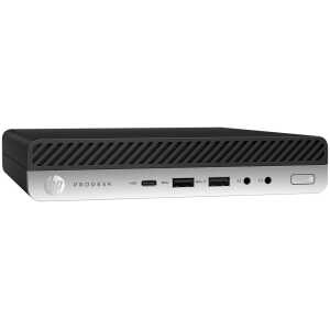 HP PC ProDesk 600 G4 Micro, Refurbished Grade A Repainted, i5-8400T, 8GB, 256GB M.2, FreeDOS