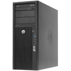HP Workstation Z420, Refurbished Grade A Repainted, E5-1620, 16GB, 500GB HDD, AMD FirePro W2100, DVD, FreeDOS