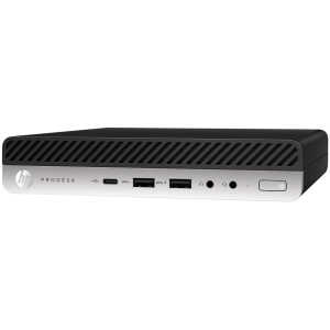 HP PC ProDesk 600 G3 Micro, Refurbished Grade A Repainted, i3-6100T, 8/500GB, FreeDOS