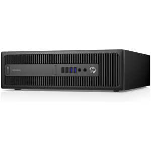 HP PC EliteDesk 800 G2 SFF, Refurbished Grade A Repainted, i5-6500, 4/128GB SSD, DVD, FreeDOS