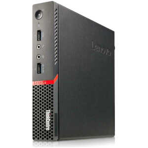 LENOVO PC ThinkCentre M900 Micro, Refurbished Grade A Repainted, i5-6500T, 8/192GB SSD, WiFi, FreeDOS