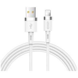 Joyroom Lightning - USB Cable 2.4A, 1.2m, White (S-1224N2) - Image 3