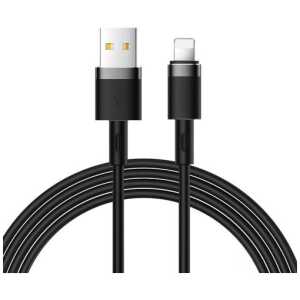 Joyroom Lightning - USB Cable 2.4A, 1.2m Black (S-1224N2) - Image 3
