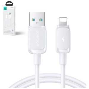 Joyroom USB - Lightning Data Cable, 2.4A, 480Mb/s, 1.2m White (S-AL012A14)