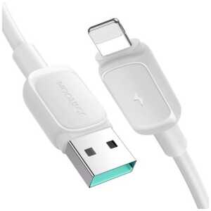 Joyroom USB - Lightning Data Cable, 2.4A, 480Mb/s, 1.2m White (S-AL012A14) - Image 3