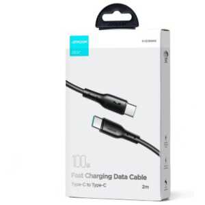 Joyroom Type-C - Type-C Cable 100W, 2m, Black (S-CC100A13)