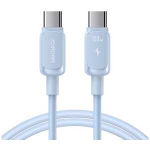 Joyroom Type-C - Type-C Cable 100W, 480Mb/s, 1.2m, Blue (S-CC100A14) - Image 3