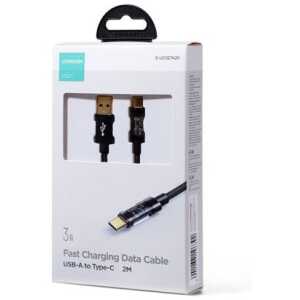 Joyroom USB - Type-C Data Cable, 3A, 2m, Black (S-UC027A20)