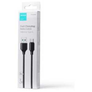 Joyroom USB - Type-C Data Cable, 3A, 480Mb/s, 2m, Black (S-UC027A9) - Image 3