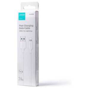 Joyroom USB - Lightning Data Cable, 2.4A, 480Mb/s, 1m, White (S-UL012A9)