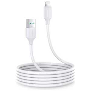 Joyroom USB - Lightning Data Cable, 2.4A, 480Mb/s, 2m, White (S-UL012A9) - Image 3