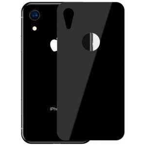 Baseus iPhone Xr 0.3 mm Full coverage curved T-Glass rear Protector Black (SGAPIPH61-BM01) - Image 3