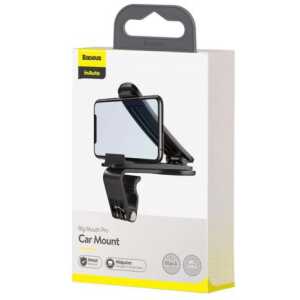 Baseus Car Mount Big Mouth Pro series holder (4,7 - 6,5 inch) Black (SUDZ-A01) - Image 3