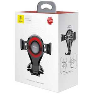 Baseus Car Mount Osculum Type Gravity Black/Red (SUYL-XP09)