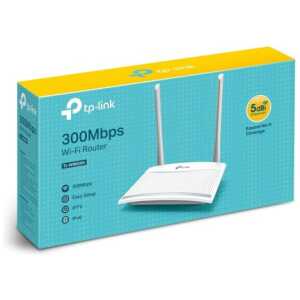 TP-Link Wi-Fi Router TL-WR820N, 300Mbps, LAN/WAN, 802.11n, White EU