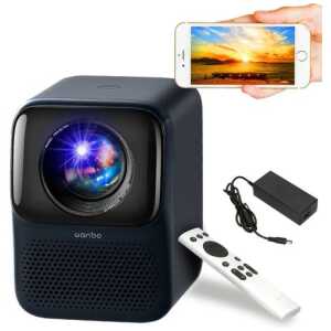 Wanbo Projector T2 Max (New) Portable Full HD 1080p with Android System Blue EU