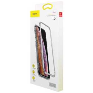 Baseus iPhone Xs case Magnetite hardware Silver (WIAPIPH58-CS0S)