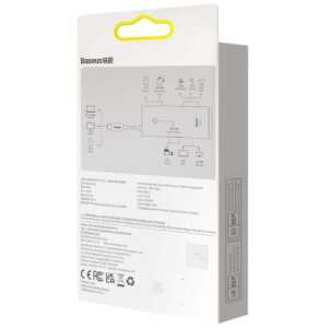 Baseus HUB Lite Series 5-in-1 Multifunctional (Type-C to 2x USB 3.0 / Type-C / HDMI 1.4 / SD/TF) Black (WKQX050001) - Image 3