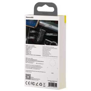 Baseus Car Tool Bluetooth BSBA-02 AUX Transmitter BT. 5.0, 10m Range, 145 mAh, Micro USB input, Black (WXQY-01) - Image 3