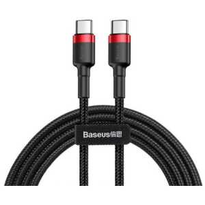 Baseus Type-C - Type-C cable Cafule PD2.0 60W Flash charging (20V 3A) 1m Black/Gray (CATKLF-H91) - Image 3