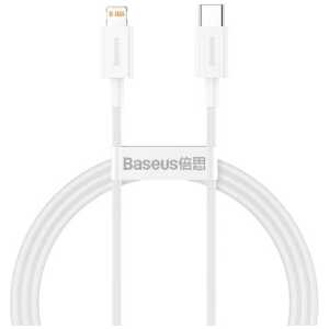 Baseus Type-C - Lightning Superior Series fast charging data cable PD 20W 1m White (CATLYS-A02) - Image 3