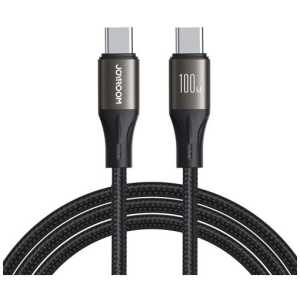 Joyroom Type-C - Type-C Cable 100W, 1.2m, Black (SA25-CC5) - Image 3