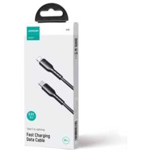 Joyroom Type-C - Lightning Cable Fast Charger Series 30W, 1m, Black (SA25-AC6)