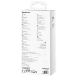 Baseus Wireless Charger Digital LED Display, Dual charging platform, with Type-C cable, 20W Black (WXSX010101) - Image 3
