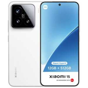 Xiaomi 15 5G 12GB RAM 512GB No Charger White EU