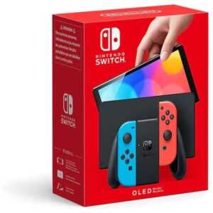 Nintendo Switch OLED Model Neon Red/ Neon Blue, Black EU