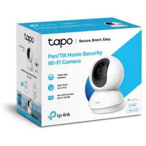 TP-Link Camera Tapo TC70 Wi-Fi Indoor Security 1080P, 360 Degrees, White EU