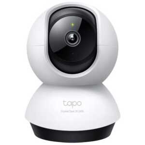 TP-Link Camera Tapo C220 Wi-Fi Indoor Security Pan/Tilt, 2K 3MP, Night Vision, 360 Degrees, White EU