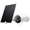 TP-Link Camera Tapo C425 Wireless Outdoor Security, 2K QHD 4MP, AI, Night Vision, IP66 + TP-Link Tapo A200 Solar Panel 4.5W, IP65, Black EU White EU