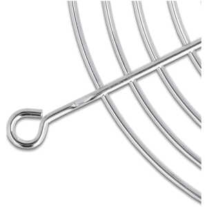 DELOCK σχάρα για 120mm ανεμιστήρα 67308, μεταλλική, ασημί - Image 2