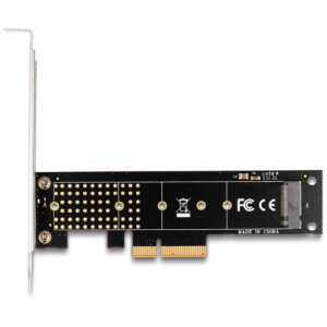DELOCK κάρτα επέκτασης PCIe x4 σε M.2 M Key 110mm 89836, NVMe - Image 2