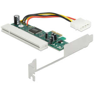 DELOCK κάρτα επέκτασης PCI Express σε PCI 32 Bit 5V 90062, Asmedia chip