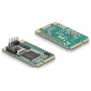 DELOCK κάρτα επέκτασης mini PCIe σε 2x RS-232 95273 - Image 2