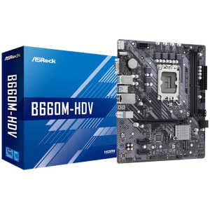 ASROCK μητρική B660M-HDV, 2x DDR4, s1700, USB 3.2 Gen1, mATX - Image 3