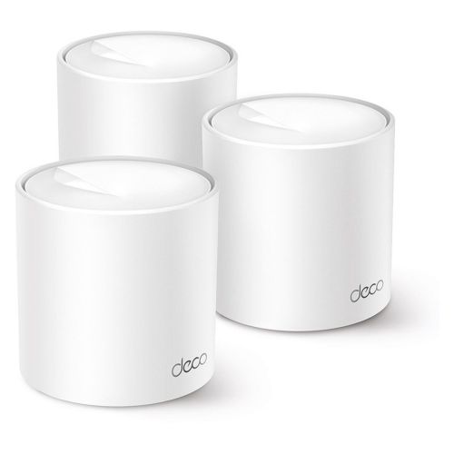 TP-Link Wi-Fi Router Deco X1500 AC1900 (3pcs), 1500Mbps, LAN/WAN, 802.11ac, Wi-Fi 6, White EU