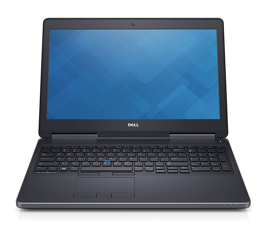 DELL Laptop Precision 7530, Factory Refurbished Grade A, i7-8750H, 16/512GB SSD, 15.6", Cam, Quadro P1000, Windows 10 Pro