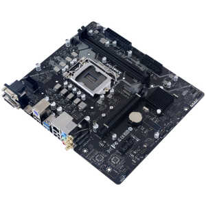 BIOSTAR μητρική H510MX/E 2.0, 2x DDR4, s1200, USB 3.2, uATX, GbE, Ver. 6.2