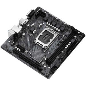 ASROCK μητρική H610M-HVS, 2x DDR4, s1700, USB 3.2 Gen1, mATX