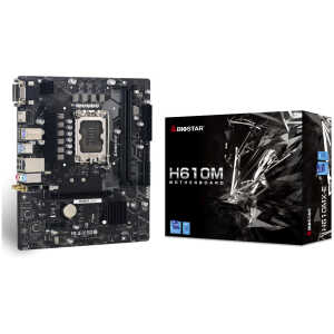 BIOSTAR μητρική H610MX-E, 2x DDR4, s1700, USB 3.2, uATX, GbE, Ver. 6.0 - Image 4