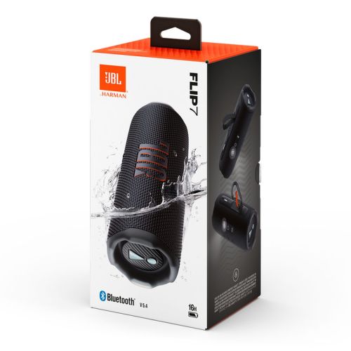 JBL Flip 7 Bluetooth Wireless Speaker Black EU - Image 2