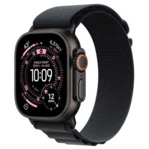 Apple Watch Ultra 3 (2025) GPS + Cellular 5G 49mm Black Titanium Case with Black Alpine Loop Medium EU MF0V4