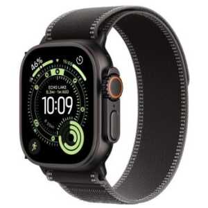 Apple Watch Ultra 3 (2025) GPS + Cellular 5G 49mm Black Titanium Case with Black/Charcoal Trail Loop S/M EU MF1D4